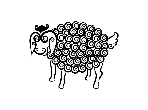 Collection of Hand drawn Animal Pattern vector 01