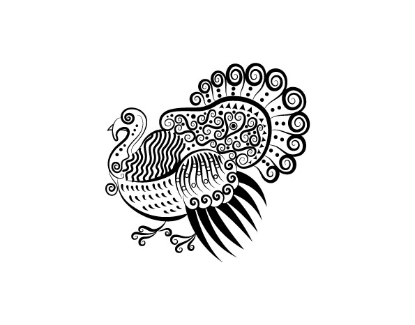 Collection of Hand drawn Animal Pattern vector 07