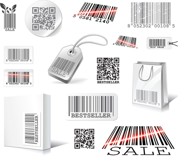 two-dimensional code Scanning labels bar code 