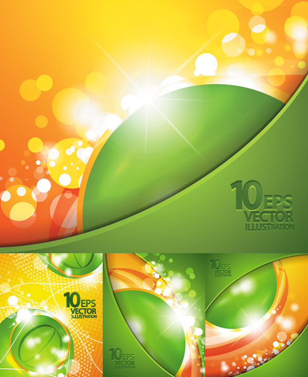 Bright bright background vector