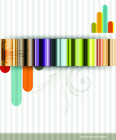 Color paper vector background