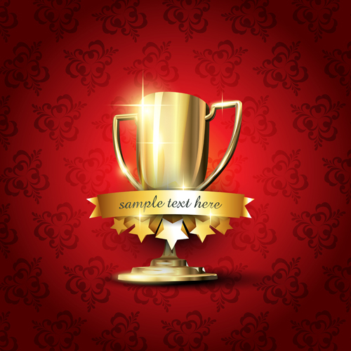Different Award design elements vector 03