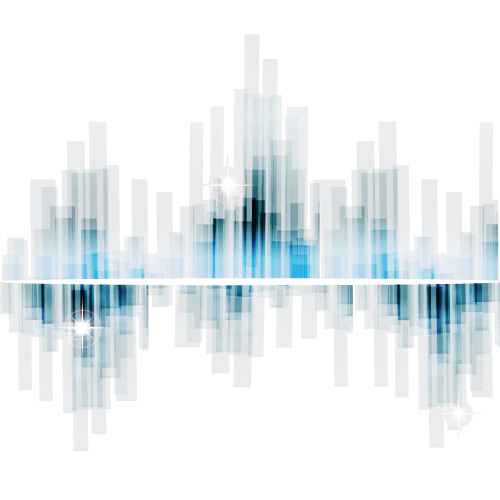 Blurs abstract building vector 01
