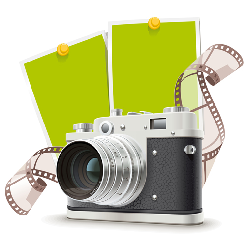 vector material material film camera 