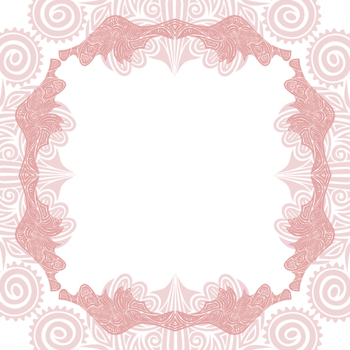 Floral tiling pattern vintage vector set 15