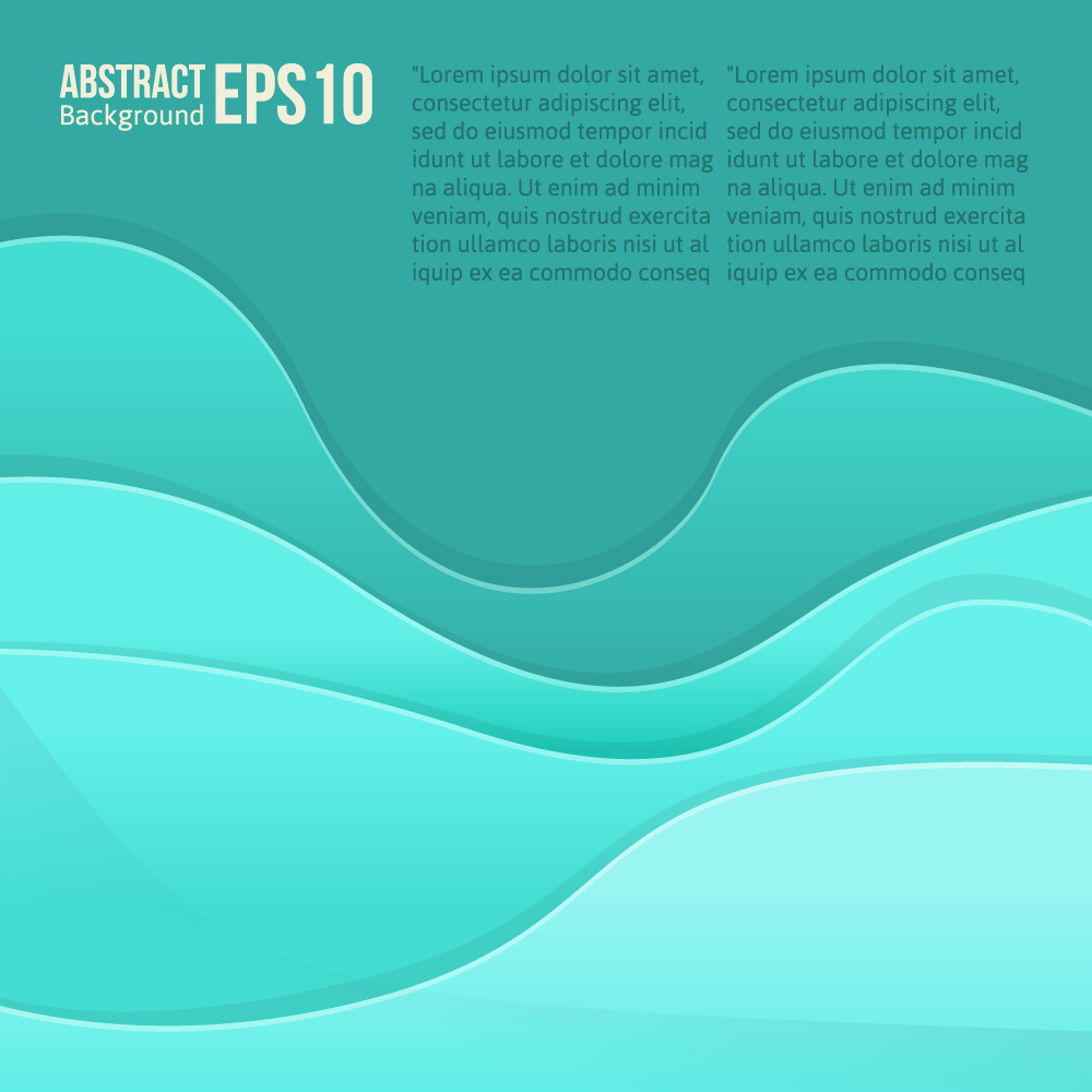 Flowing lines waves colored background vector 04
