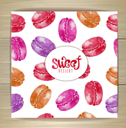 Pink sweet seamless pattern vector 04