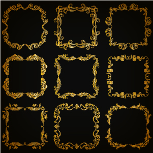 royal golden frame 