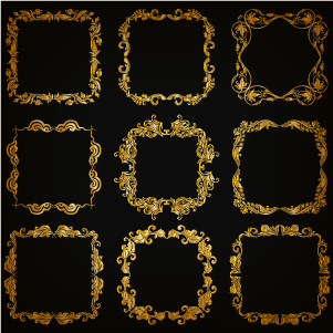 royal golden frame 