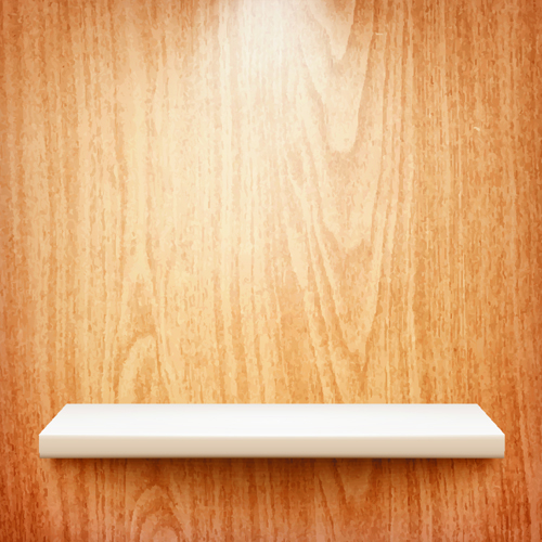 Shiny shelves creative background vector art 08