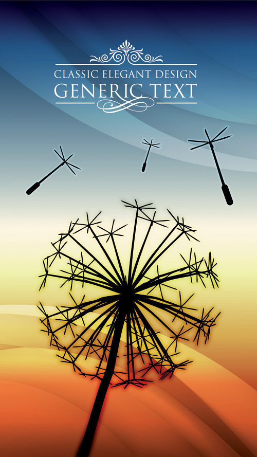 s elements background graphics set 03 Vector landscapes elements background graphics set 03