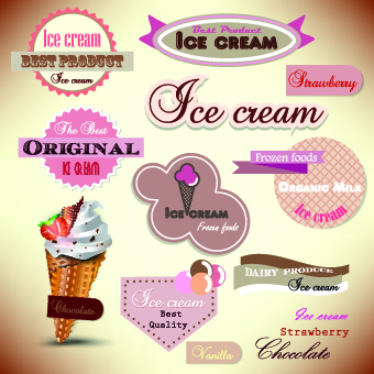 labels label ice cream ice cream 