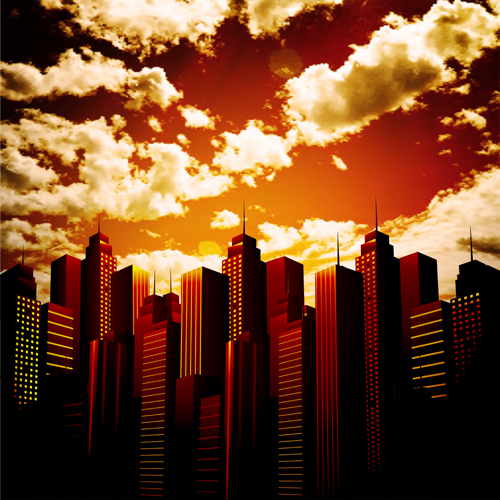 Skyscraper creative design elements vector 03