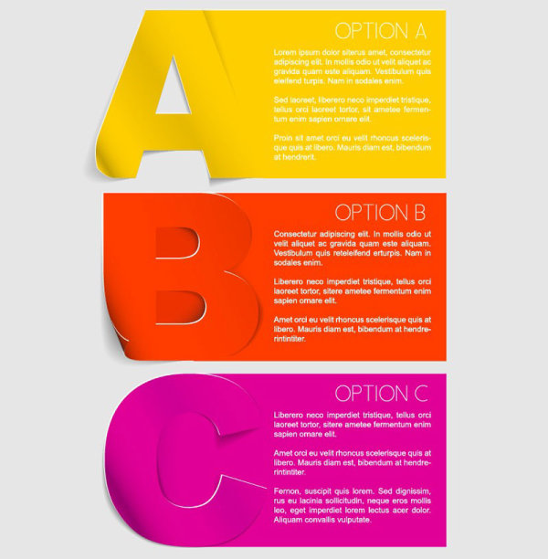 Creative Label Stickers free vector 02
