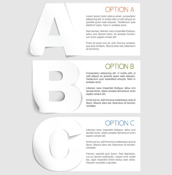 Creative Label Stickers free vector 03