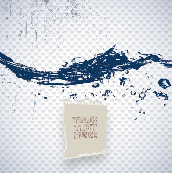 Creative Paper background vector 03
