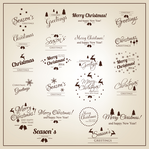 logos logo creative christmas 2014 