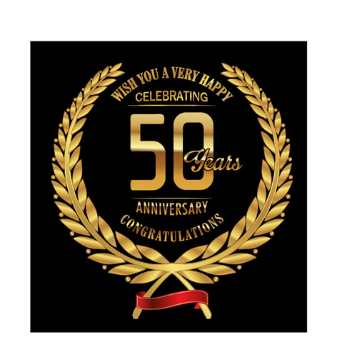 Anniversary celebration golden laurel wreath labels vector 03