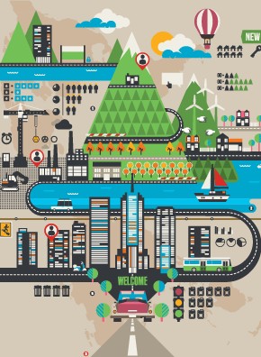 Business Infographic creative design 813