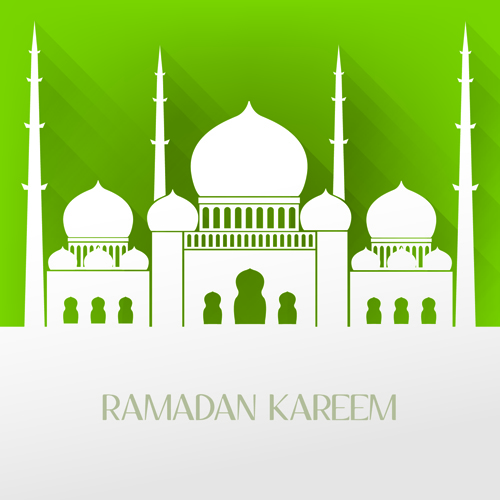 mosque Islam design creative background material background 