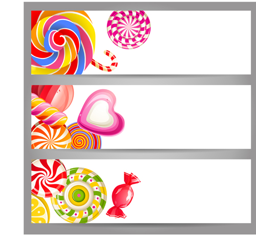 sweets banners 