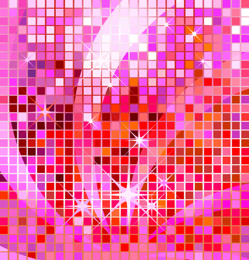 Dicko stage lighting elements Backgrounds vector 03