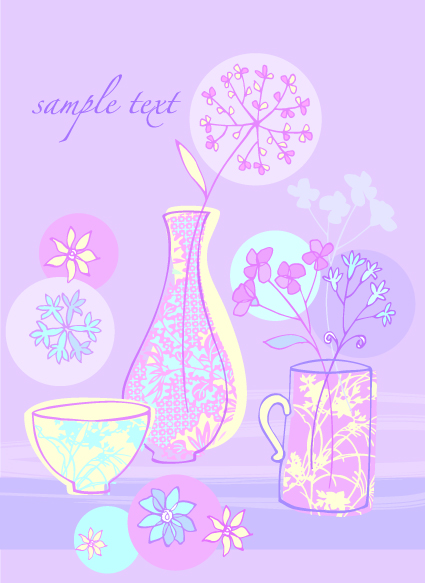 White Paper Flower vector 03