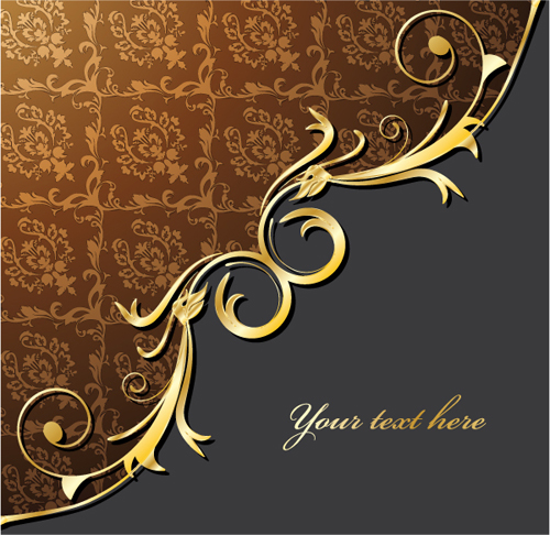 ornaments ornament golden glossy background 