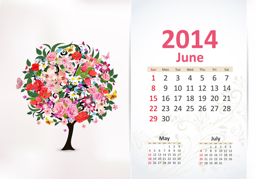 june calendar 2014 