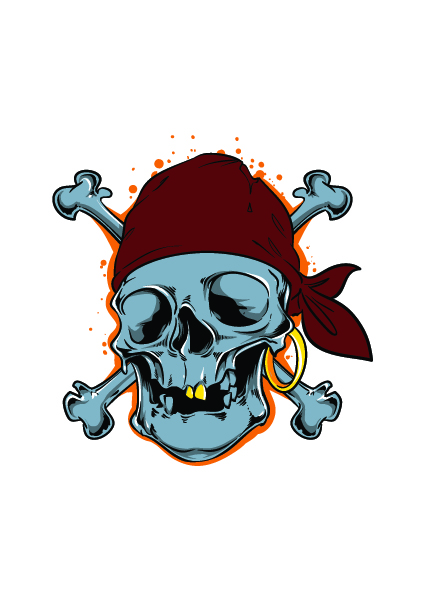 Tattoo design elements vectors Illustration 03