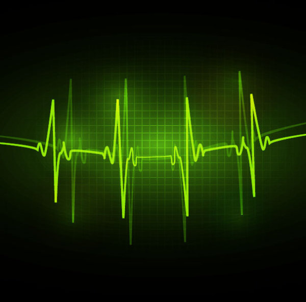 Electricity Wave background vector