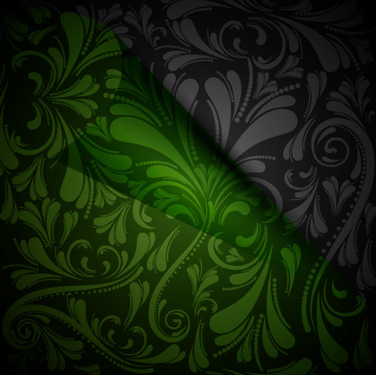 Vintage luxurious Floral background vector