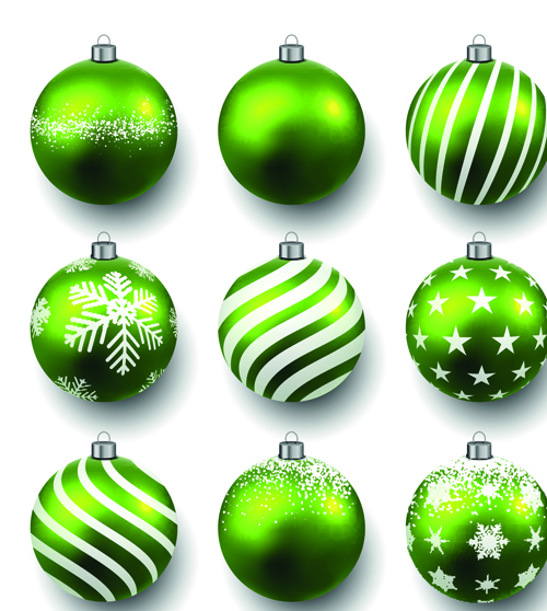 christmas beautiful balls 