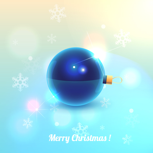 Christmas ball background 2016 