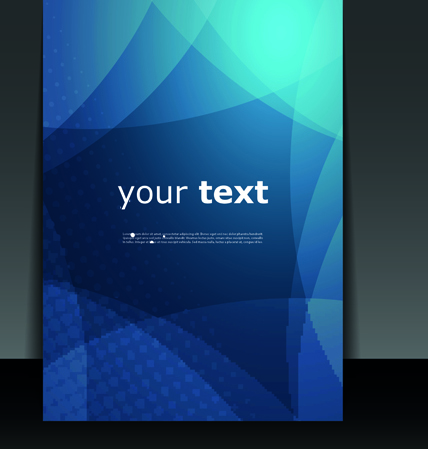 Elements of Business flyers and brochures cover vector 01