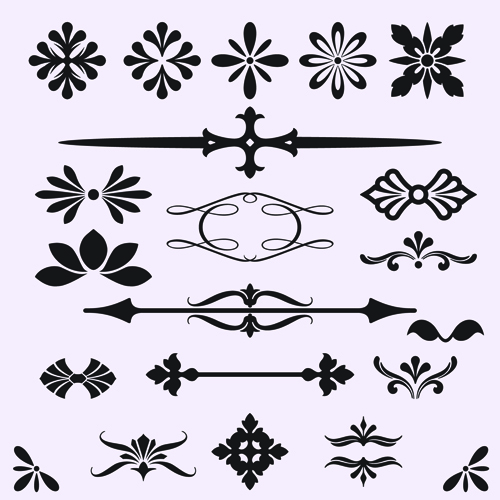 ornament calligraphic border 