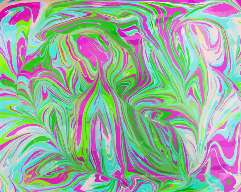 Colored oil paint art backgrounds vector 04
