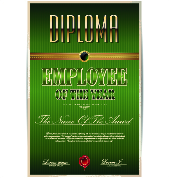 Diploma creative design vector 02