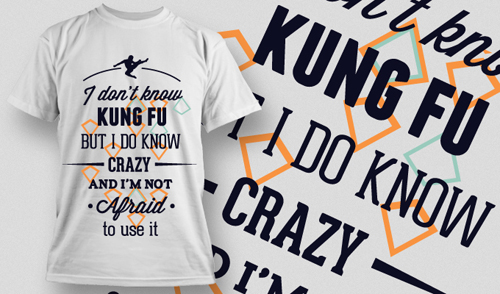 Fashion T shirt design elements set vector 10