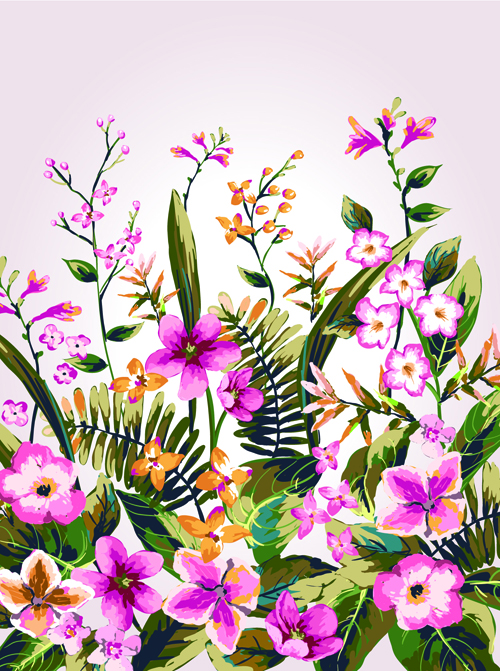 watercolor flowers flower 