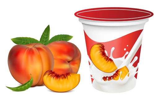 Vector Food packaging elements 01