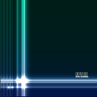 Gloss light lines art background vector 06