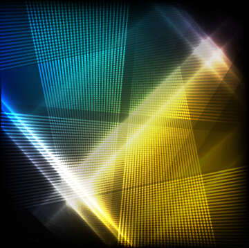 Gloss light lines art background vector 08