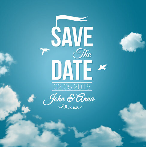 ding invitation background vector 02 Halation wedding invitation background vector 02