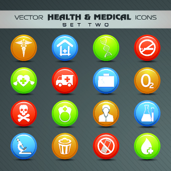 medical icons health 