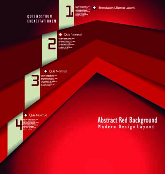 Modern number background vector 01