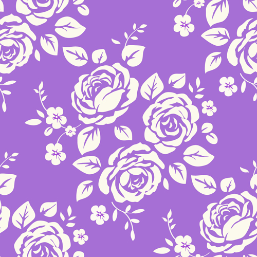 s seamless patterns design vector 02 Retro roses seamless patterns design vector 02