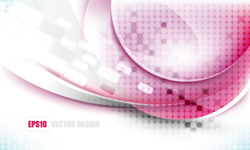 Set of ornate waves vector background 13