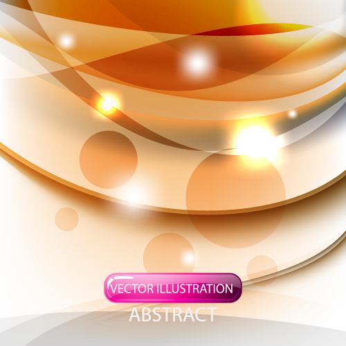 Set of ornate waves vector background 32