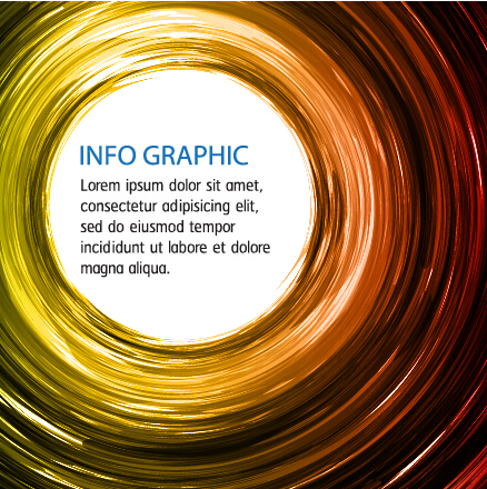 Shiny circles colored background art vector 06